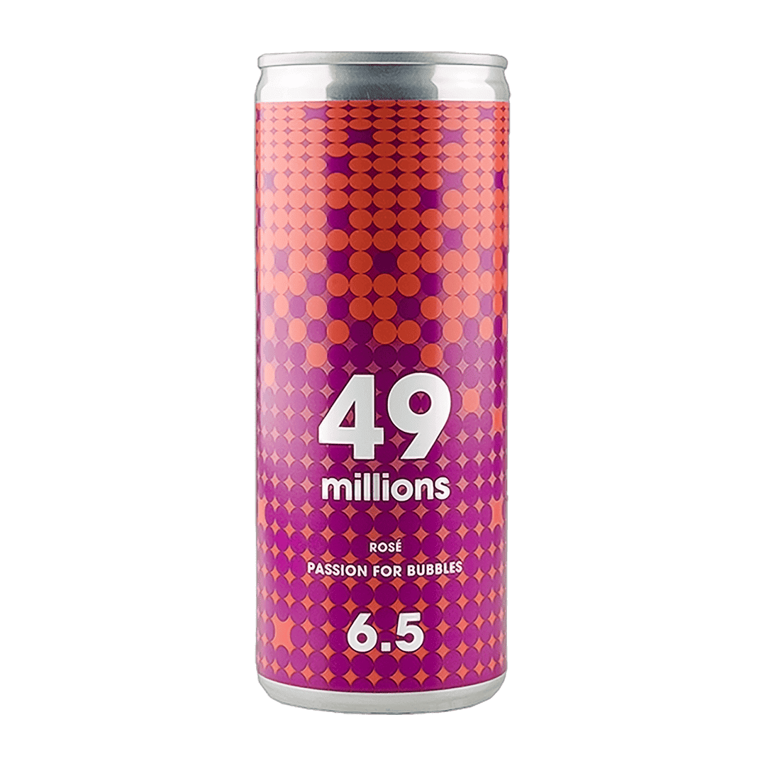 49 Millions Vino Rose en lata